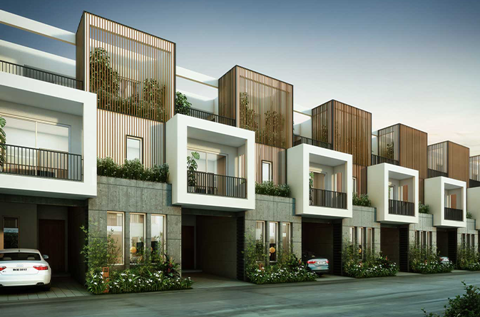 Modern-Day Raw Houses in Bangalore